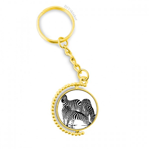 simple pintos animal metal connector key chain  accessory en keyholder