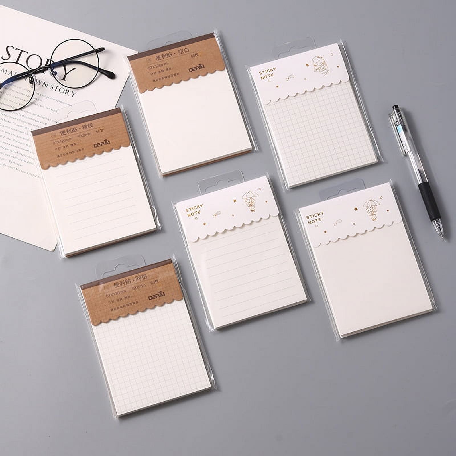 simple student account book creative memo note note can be sticky message Postit notes