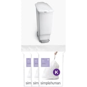 simplehuman Trash Cans in Trash Cans | White - Walmart.com
