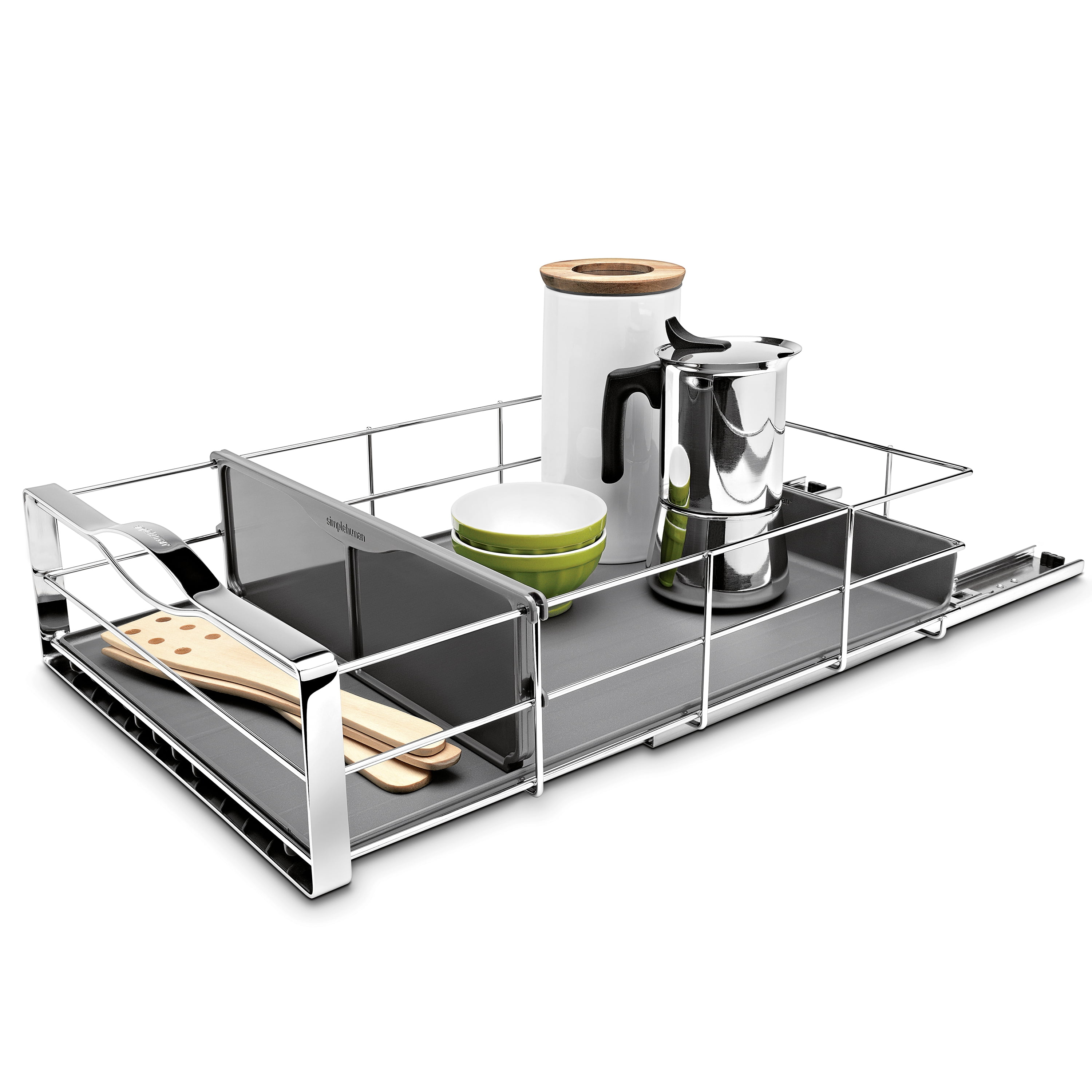 simplehuman, simplehuman 9 inch pull-out cabinet organizer