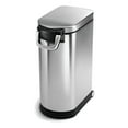 thumbnail image 1 of simplehuman 30 Liter Large Pet Food Storage Container, Brushed Stainless Steel for Dog Food, Cat Food, and Bird Feed, 1 of 4