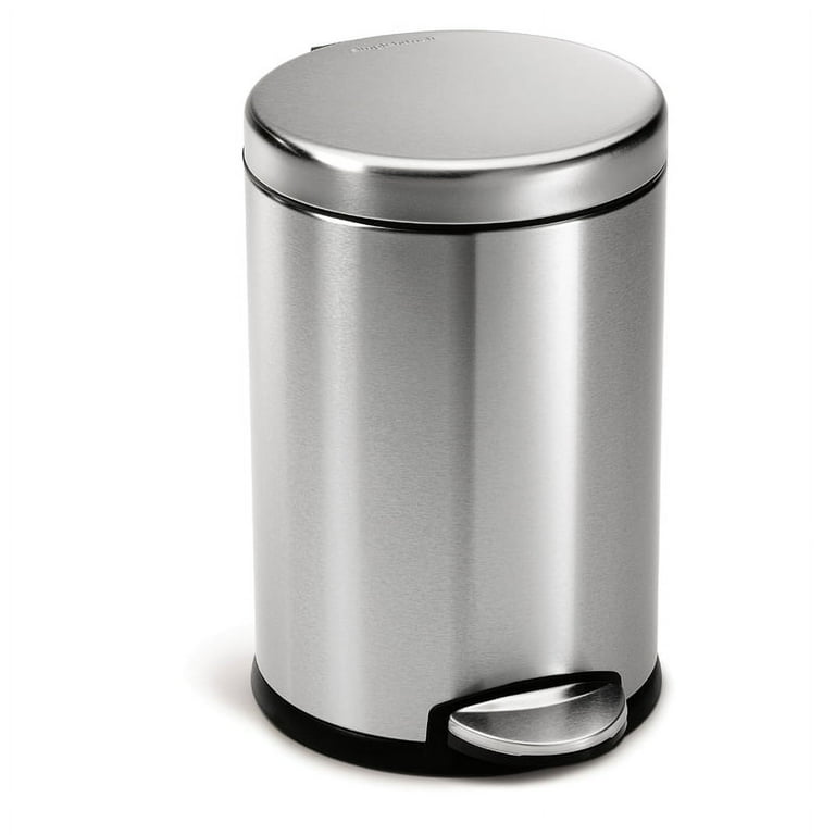 HUMAN MADE STEEL TRASH CAN 2個セット simplehuman 4.5L/1.2gal Round Step Trash Can, Stainless
