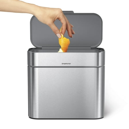 simplehuman 4 Liter / 1 Gallon Compost Caddy