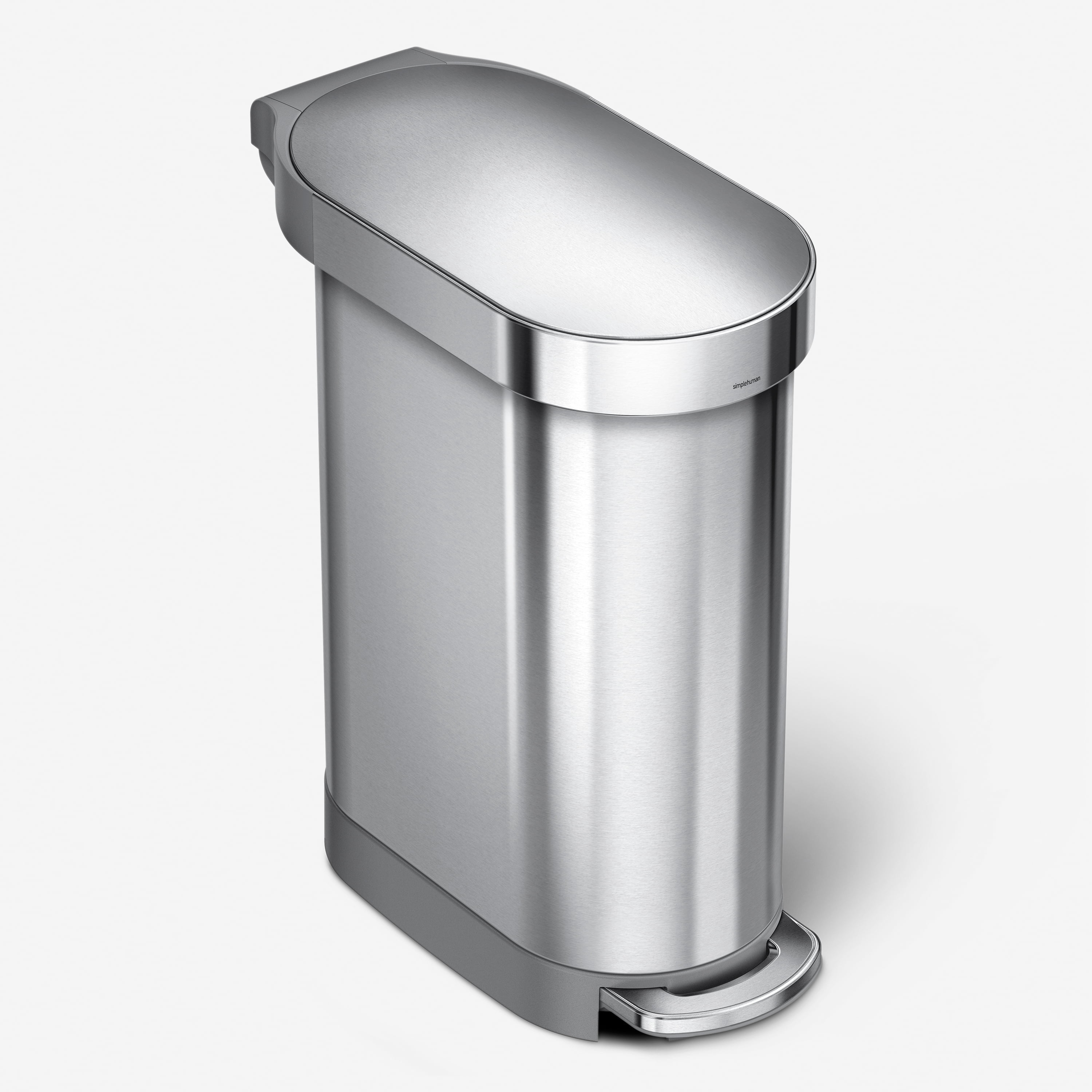 simplehuman 45 Liter / 12 Gallon Trash Can with Code N Trash Bags
