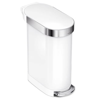 simplehuman Trash Cans in Trash Cans | White - Walmart.com