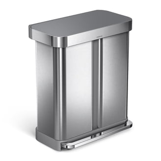 ごみ箱 human made trash can white simplehuman Trash Cans in Trash Cans - Walmart.com