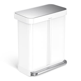 simplehuman Trash Cans in Trash Cans | White - Walmart.com