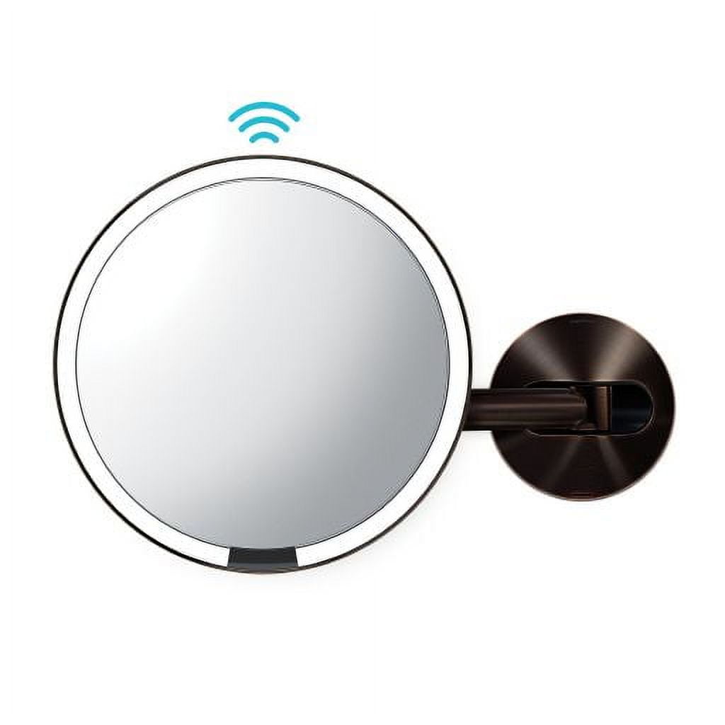 https://i5.walmartimages.com/seo/simplehuman-8-Round-Wall-Mount-Sensor-Makeup-Mirror-5x-Magnification-Rechargeable-and-Cordless-Dark-Bronze-Stainless-Steel_903a44a7-3e0f-4635-bd38-336888333770.6b10de9d2ef724518c2e3364d1f8a988.jpeg