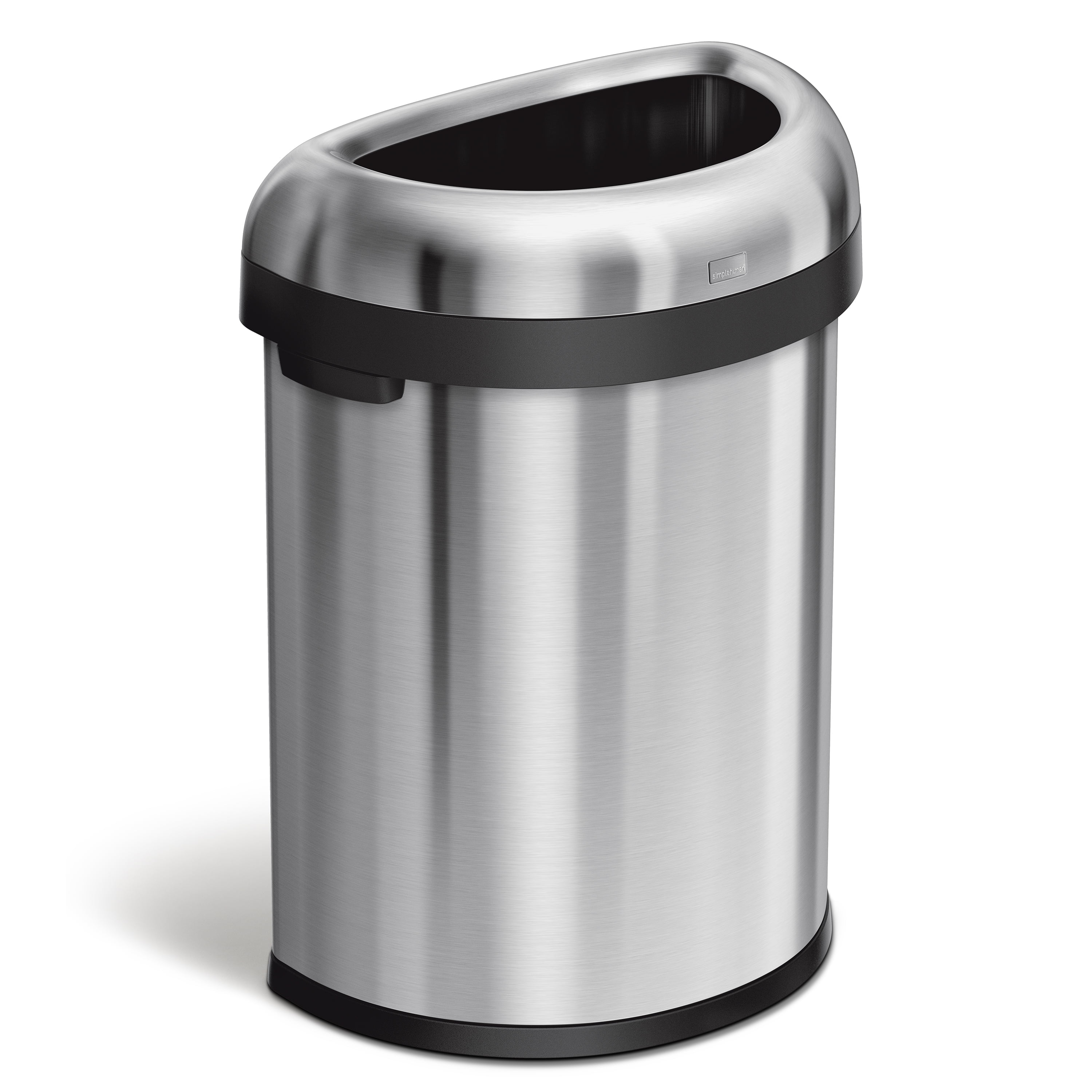 simplehuman 80L / 21.1 Gal Semi-Round Open Top Commercial