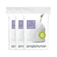 thumbnail image 1 of simplehuman Code G Custom Fit Liners, 30 Liter / 8 Gallon, 60 Count, 1 of 4
