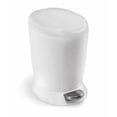 thumbnail image 1 of simplehuman 6L Round Step Trash Can White, 1 of 2