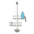 thumbnail image 1 of simplehuman Over-Door Shower Caddy, Stainless Steel and Anodized Aluminum, 1 of 8