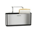 thumbnail image 1 of simplehuman Slim Sink Caddy, Brushed Stainless Steel, 1 of 4