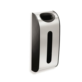 simplehuman Wall Mount Grocery Bag Dispenser, Brushed Stainless Steel