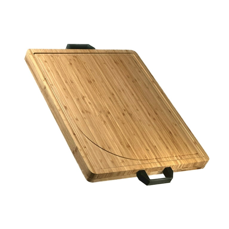 Totally Bamboo 30 inch x 20 inch Bamboo Wood Extra Large Cutting Board, Stove Top Cover or Over The Sink Chopping Block, Noodle Board and Giant