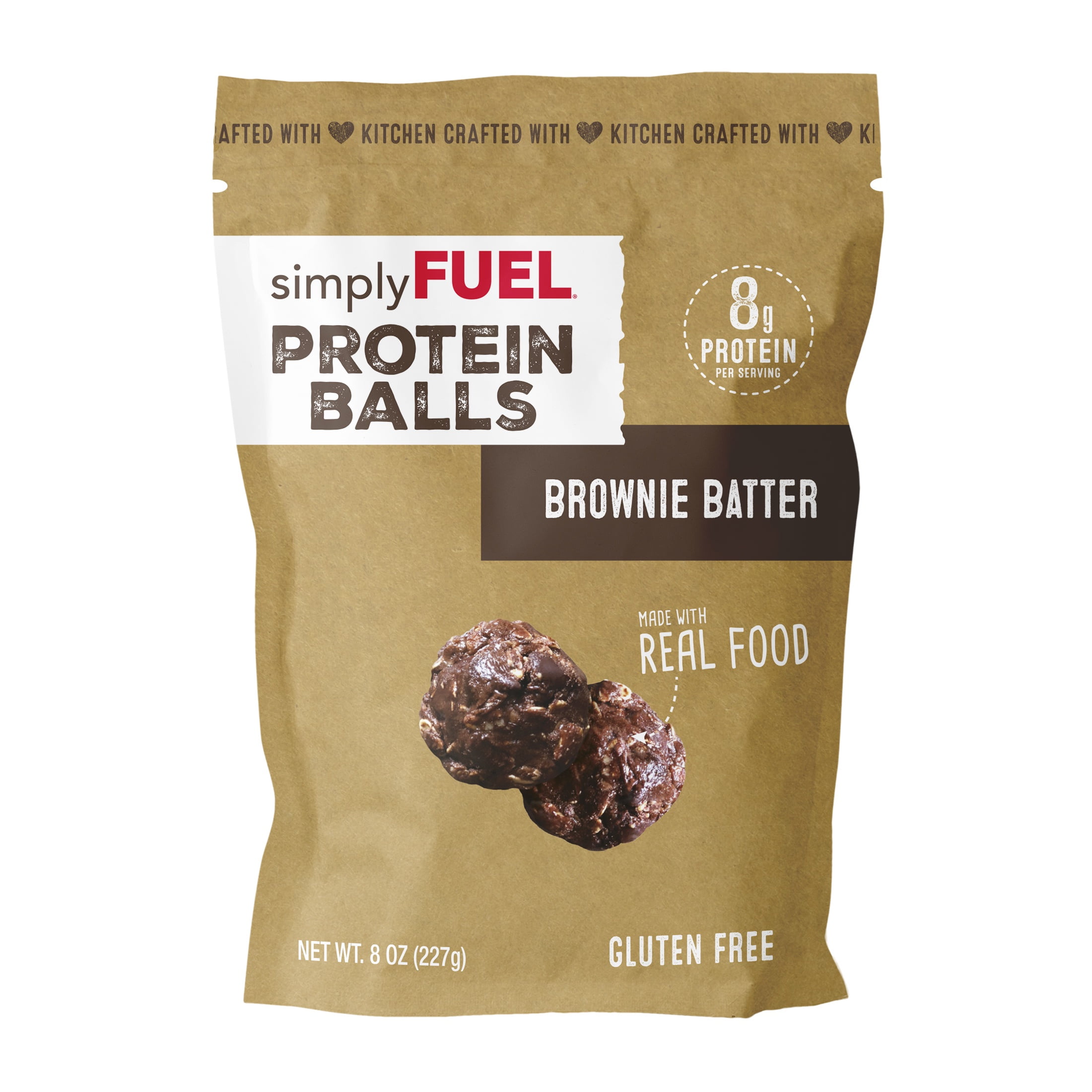 simplyFUEL Protein Balls Brownie Batter 8oz