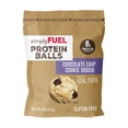 thumbnail image 1 of simplyFUEL Protein Balls, Chocolate Chip Cookie Dough, 8 oz, 1 of 6