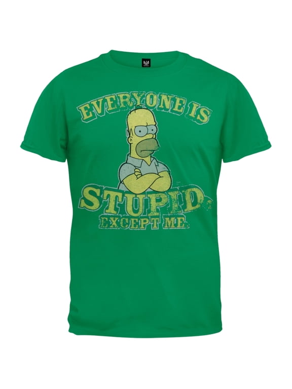 Simpsons - Everyone is Stupid Youth T-Shirt