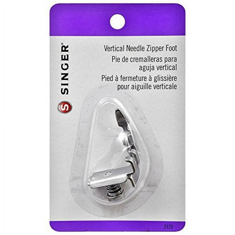  SINGER 2123 Verticle Needle Zipper Foot, : Arts, Crafts & Sewing