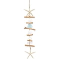 thumbnail image 1 of Sinkoo Wooden Driftwood Wall Decor, Starfish Bathroom Decor with Sea Shells, Driftwood Beach Room Decor for Home Indoor Outdoor, Coastal Wall Art for Living Room, Bedroom and Dining Room, 1 of 9