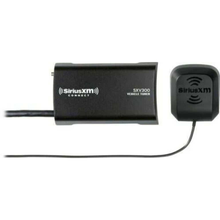 siriusxm sxv300v1 connect vehicle tuner kit for satellite radio with free 3  months satellite and streaming service