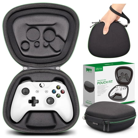 sisma Travel Case Compatible with Official Xbox One X or One S Wireless Controller, Game Controller Holder Hard Shell Protective Cover Storage Case Home Safekeeping Carrying Bag