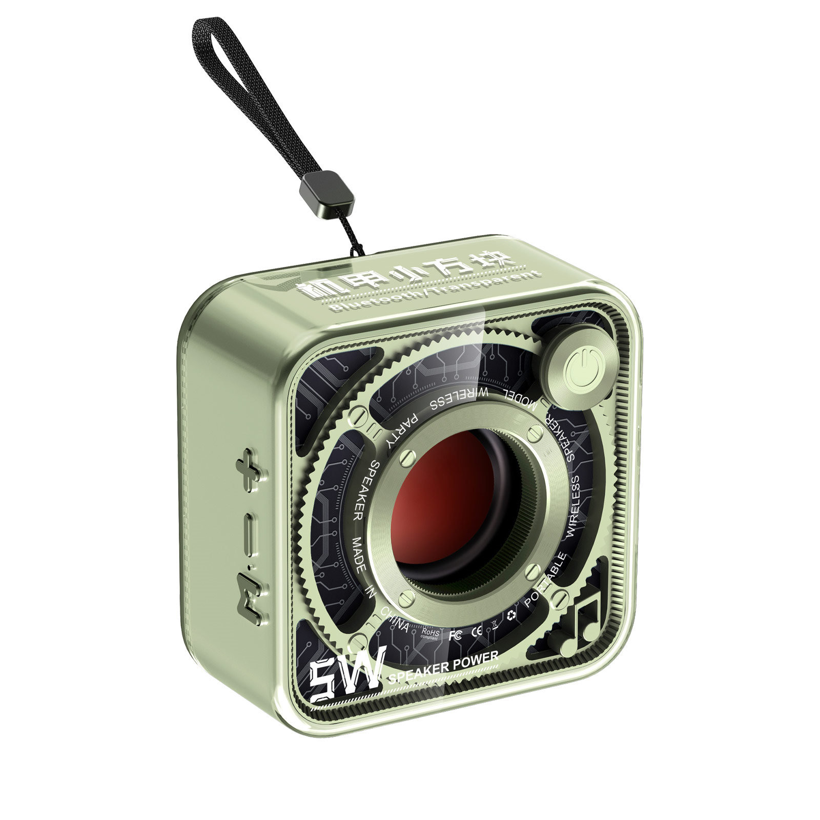 siubich Bluetooth Wireless Speaker Dual Speaker Speaker Portable ...