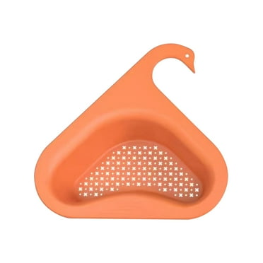 siubich Strainer Pro, Sink Strainer Basket, Kitchen Sink Drain Basket, Faucet Hanging Filter Basket, Multifunctional Drain Basket for Kitchen Drain Strainer (Orange)