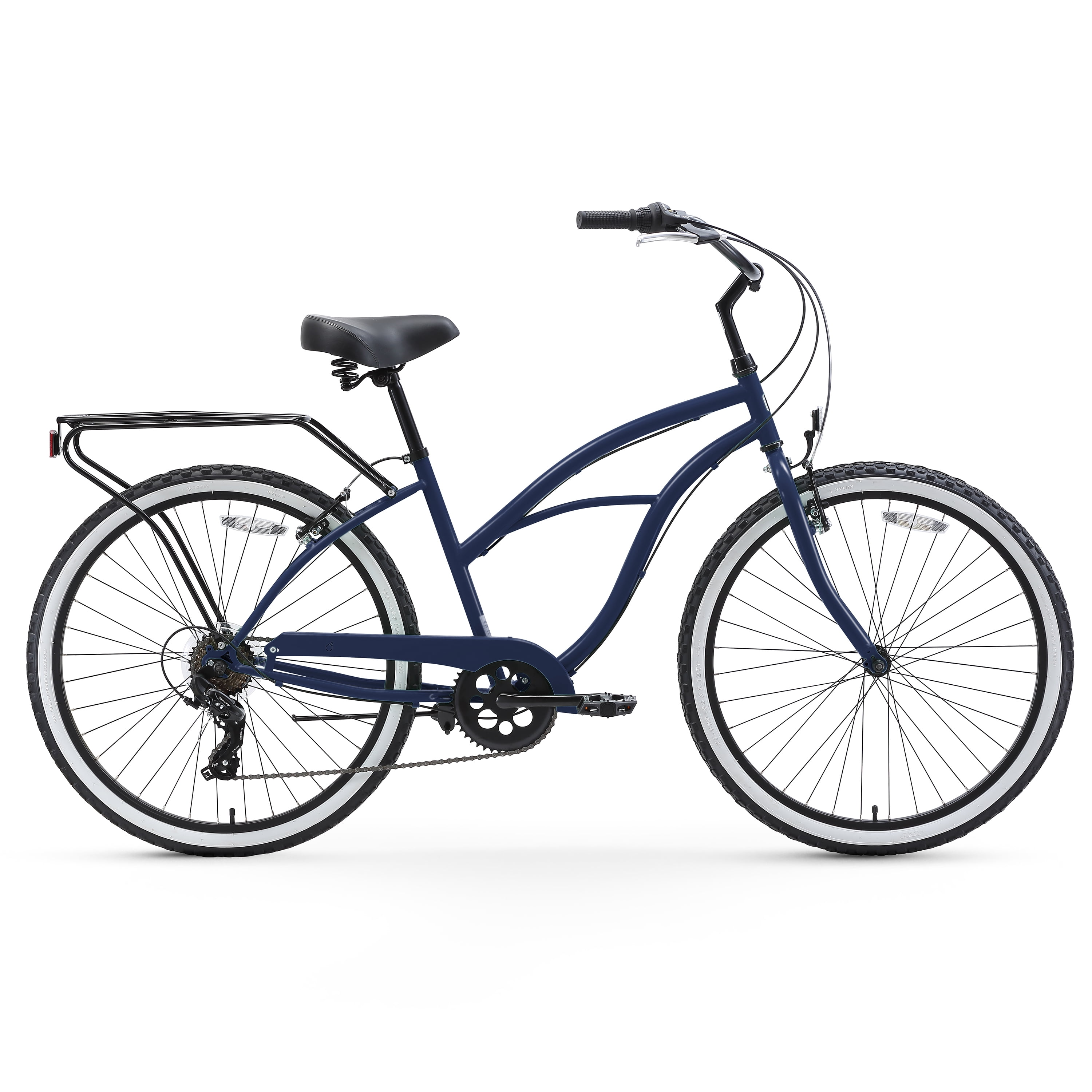 sixthreezero Around The Block Women's 7-Speed Beach Cruiser