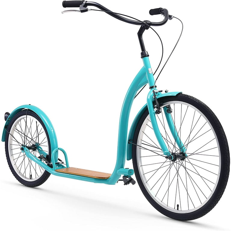 sixthreezero Around the Block Adult Scooter, Single-Speed