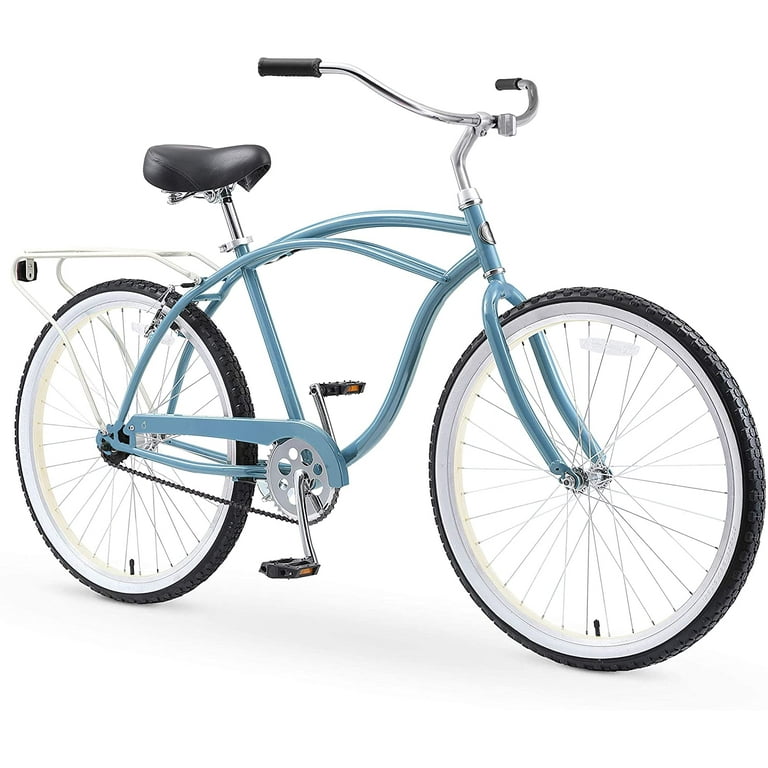 バックストリート Sixthreezero 26 Inch 7 Speed Men's Beach Cruiser Bicycle