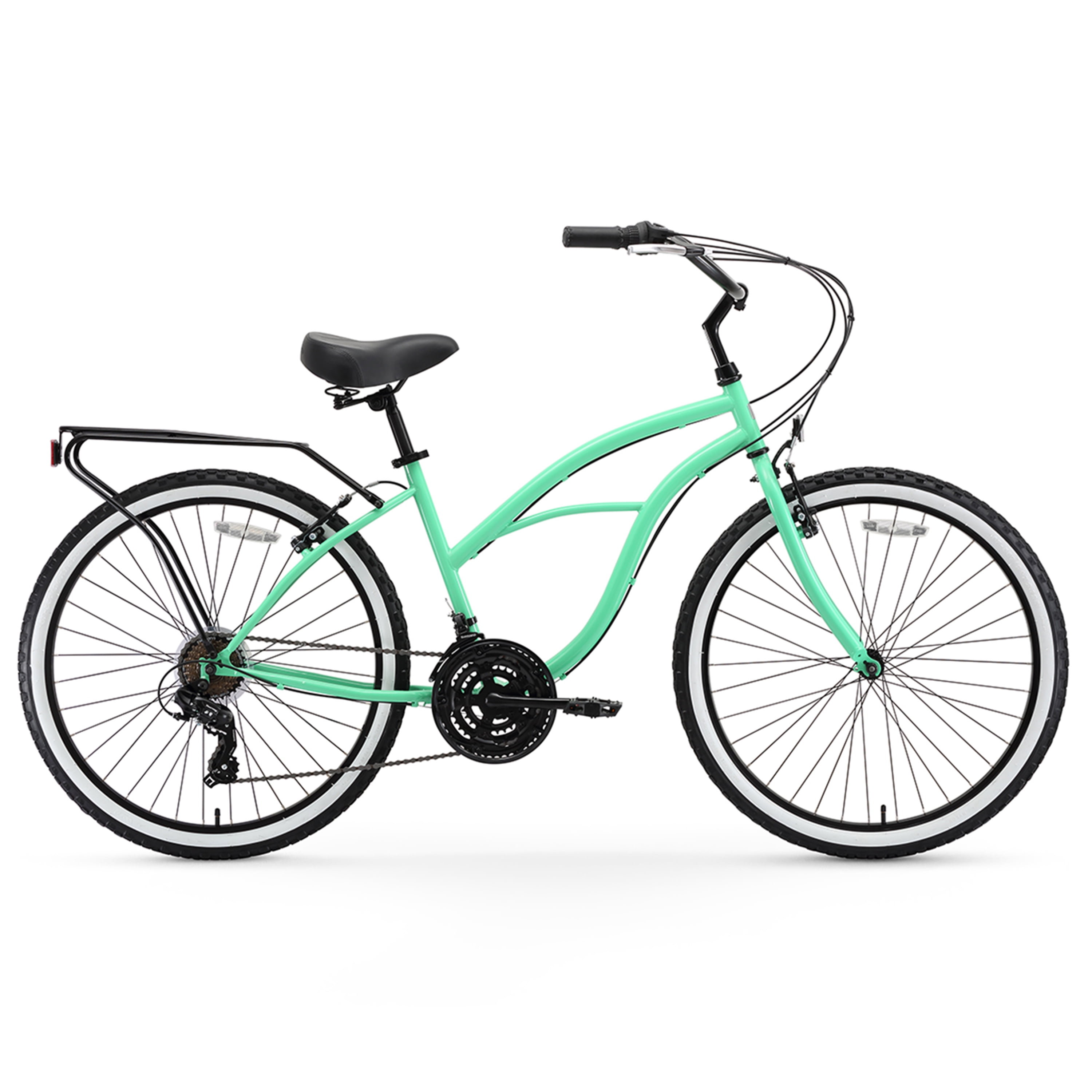 sixthreezero Around the Block Women's 21-Speed Beach Cruiser sixthreezero Around the Block Women's 21-Speed Beach Cruiser
