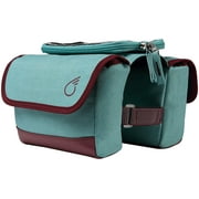 sixthreezero Bicycle Pannier Bag Rear Double Sided 2 Capacity-Rack, Teal