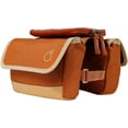 thumbnail image 1 of sixthreezero Bike Bag Front Frame, Waterproof Bicycle Pannier, Double Sided, Phone Holder, Orange, 1 of 6