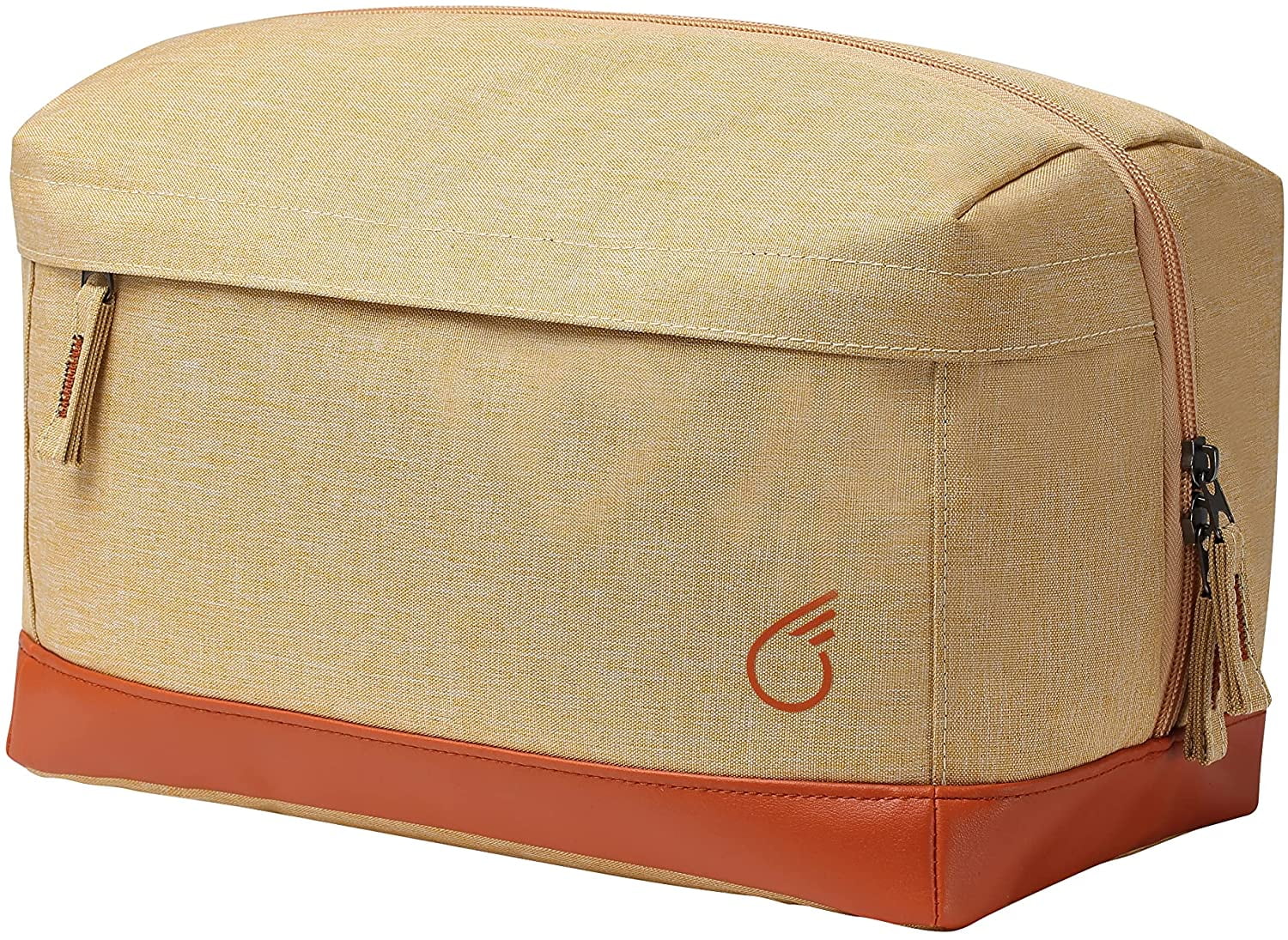 sixthreezero Bike Handlebar Bag, Waterproof Bicycle Front Bag, Cream