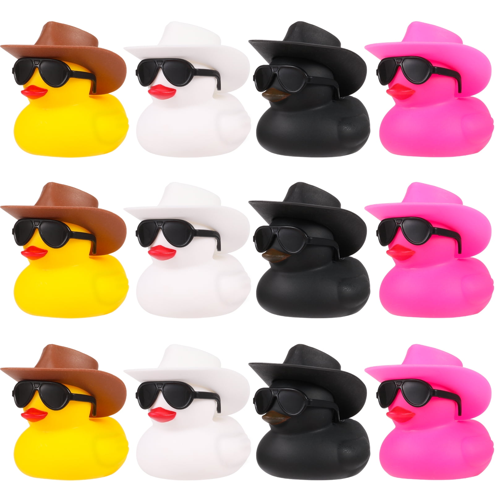 Sixwipe 12 Pcs Rubber Duck For Jeeper 2 Rubber Ducks Jeep Ducking Cowboy Duck With Hat And 1616