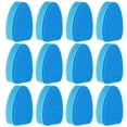 sixwipe 12 Pack Dishwand Refills Sponge Heads, Heavy Duty Dish Wand