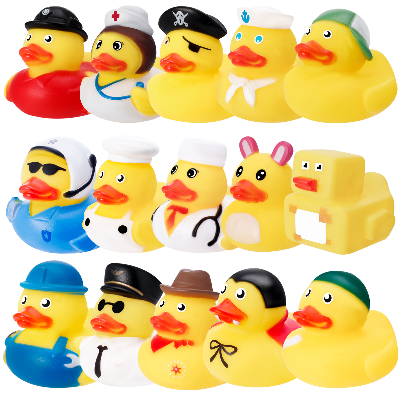 Rubber Duck, Pack of 12