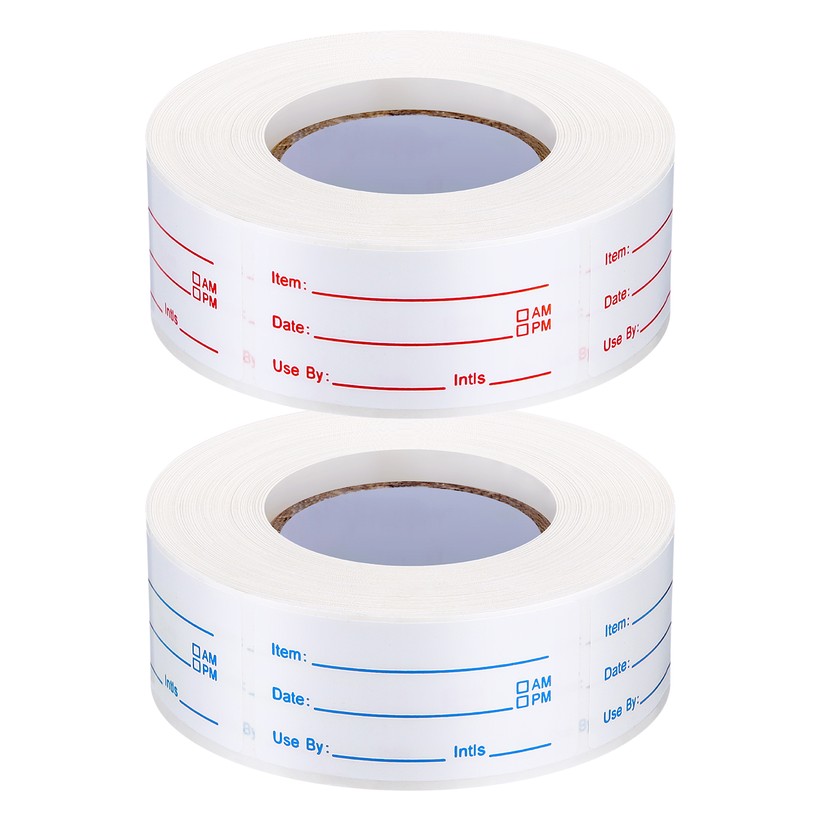 BUBABOX 1000 Pcs Removable Food Labels for Containers, 1*2 Inch ...