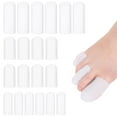 thumbnail image 1 of sixwipe 20 Pcs Gel Big Toe Caps, Gel Big Toe Protectors, Breathable Toe Protectors, Silicone Toe Covers for Big Toe, Blisters, Corns, Hammer Toes, Friction Pain Relief(White), 1 of 7