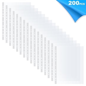 Plastic 3 Ring Binder Sleeves