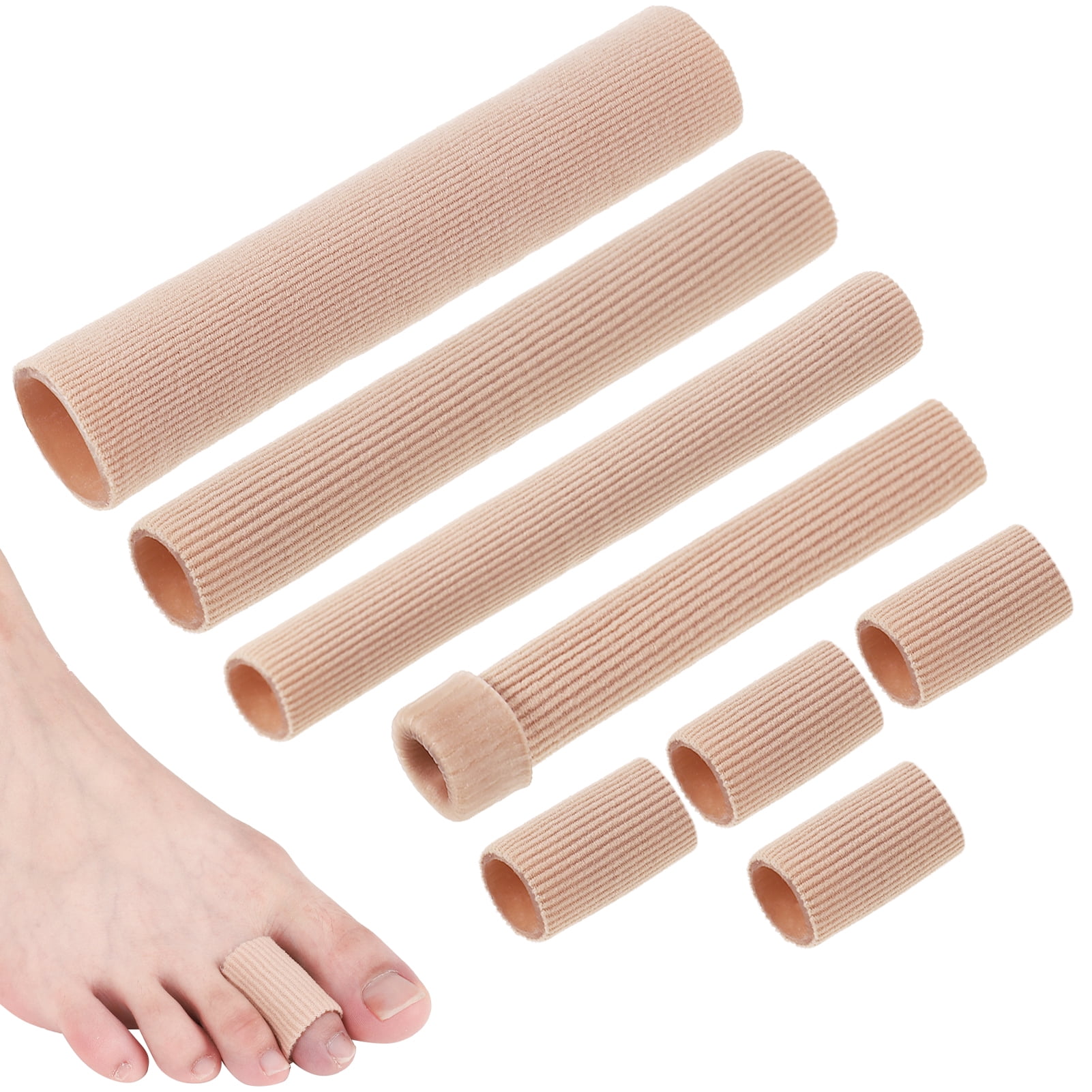 COHEALI 6Pcs Lambs Wool for Toes Soft Toe Separator Lambs Wool Toe Spacers  Toe Cushions Corn Cushion Pads Blister Prevention Bunions Callus Remover