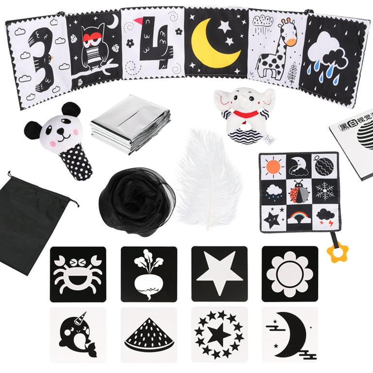 Baby Sensory Toy Collection In Monochrome –