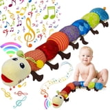 App Design Ruler sixwipe Caterpillar Baby Musical Toy, Multicolor Infant Toy Crinkle ...