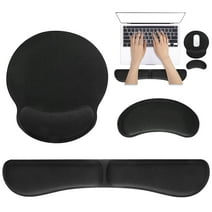 sixwipe Ergonomic Mouse Pad with Wrist Rest, No Slip Foldable Keyboard Wrist Rest and Computer Wrist Support, Memory Foam Wrist Pad for Keyboard for Easy Typing and Hand Pain Relief(Foldable)