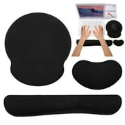 sixwipe Ergonomic Mouse Pad with Wrist Rest, No Slip Keyboard Wrist Rest and Computer Wrist Support, Memory Foam Wrist Pad for Keyboard for Easy Typing and Hand Pain Relief(Other)