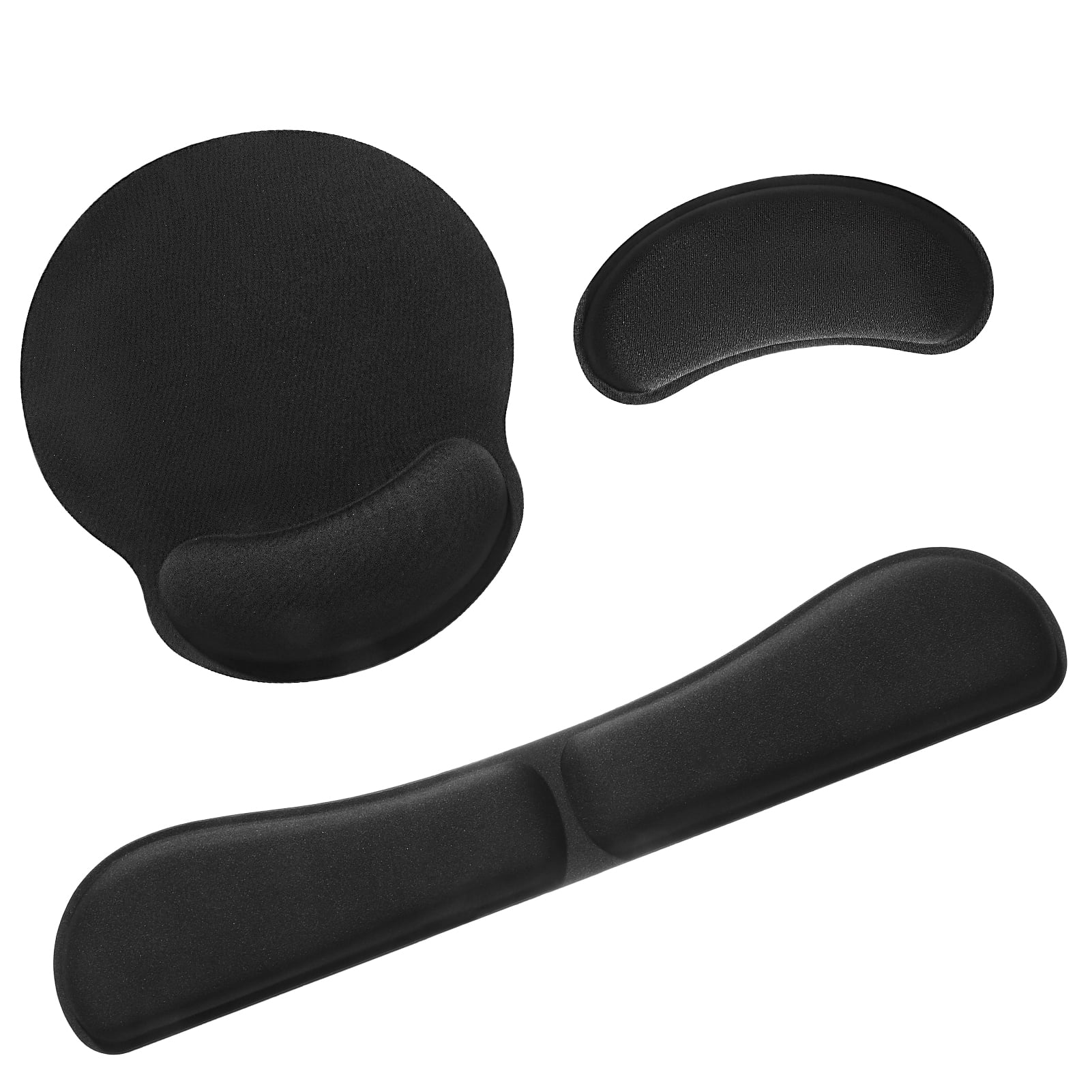 sixwipe Foldable Mouse Pad with Wrist Rest, Provide No Slip Keyboard
