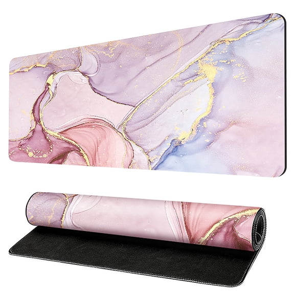 sixwipe XXL Gaming Mouse Pad, 35.4" x 15.7" Non-Slip Desk Mat, 3mm Thick Stitched Edge Rubber Base, Large Computer Keyboard Pad for Work, Game, Office & Home
