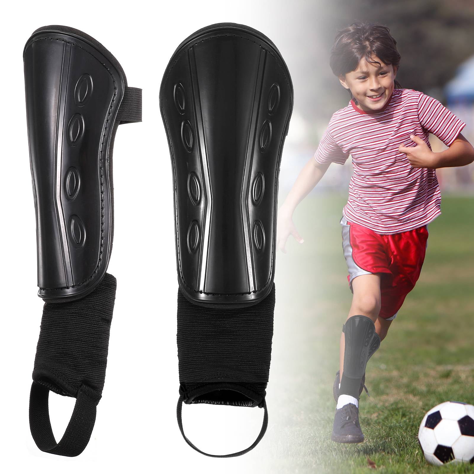 sixwipe Soccer Kids Shin Guards, Protective Soccer Equipment for Boys Girls, Kid Soccer Shin