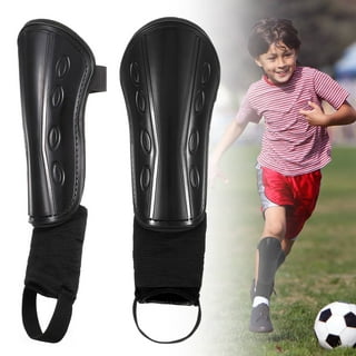 Elbourn Pair Soccer Shin Guards Plastic Football Leggings Kids